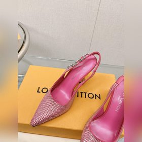 Сверкающие стразы, версия LV2023, новая модель ранней весны, туфл