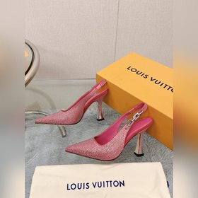 Сверкающие стразы, версия LV2023, новая модель ранней весны, туфл