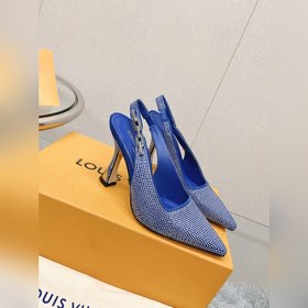 Сверкающие стразы, версия LV2023, новая модель ранней весны, туфл