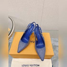 Сверкающие стразы, версия LV2023, новая модель ранней весны, туфл