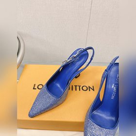 Сверкающие стразы, версия LV2023, новая модель ранней весны, туфл