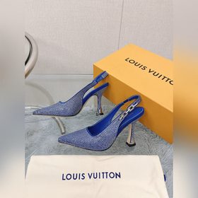 Сверкающие стразы, версия LV2023, новая модель ранней весны, туфл