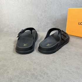 LV Top Proxy Purchase L Donkey Home Mens Spring and Summer Slippe
