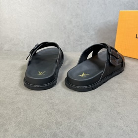 LV Top Proxy Purchase L Donkey Home Mens Spring and Summer Slippe