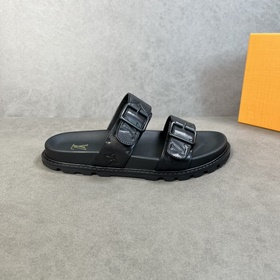 LV Top Proxy Purchase L Donkey Home Mens Spring and Summer Slippe