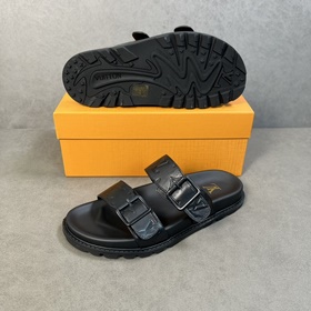 LV Top Proxy Purchase L Donkey Home Mens Spring and Summer Slippe