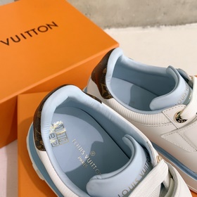 Louis*Vuitto 2023, новая модель белых туфель на толстой подошве, 