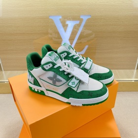 LV (модель для пар) Серия кроссовок TRAINER Вдохновленный ретро-