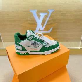 LV (модель для пар) Серия кроссовок TRAINER Вдохновленный ретро-