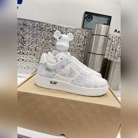 Модель для пар! Louis Vuitton x Nike Air Force 1 Louis Vuitton Lv