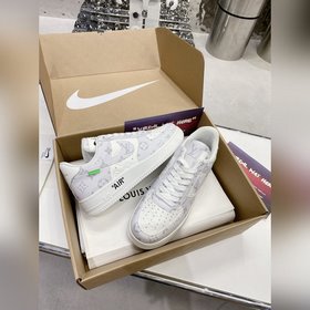 Модель для пар! Louis Vuitton x Nike Air Force 1 Louis Vuitton Lv