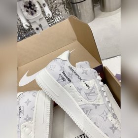 Модель для пар! Louis Vuitton x Nike Air Force 1 Louis Vuitton Lv