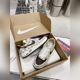 Модель для пар! Louis Vuitton x Nike Air Force 1 Louis Vuitton Lv