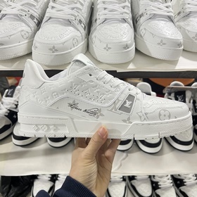 LV 2023 Новая модель кроссовок Trainer DIY с декоративными застеж
