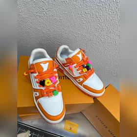 LV 2023 Новая модель кроссовок Trainer DIY с декоративными застеж