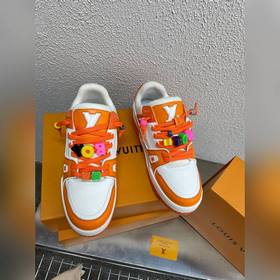 LV 2023 Новая модель кроссовок Trainer DIY с декоративными застеж