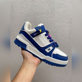 LV 2023 Новая модель кроссовок Trainer DIY с декоративными застеж