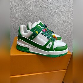 LV 2023 Новая модель кроссовок Trainer DIY с декоративными застеж