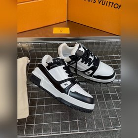LV 2023 Новая модель кроссовок Trainer DIY с декоративными застеж