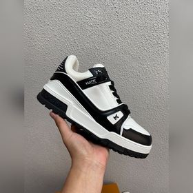 LV 2023 Новая модель кроссовок Trainer DIY с декоративными застеж