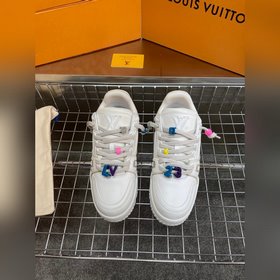 LV 2023 Новая модель кроссовок Trainer DIY с декоративными застеж