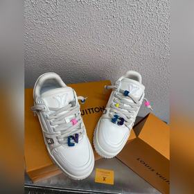 LV 2023 Новая модель кроссовок Trainer DIY с декоративными застеж