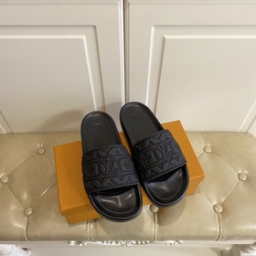 Новейшие мужские тапочки Louis Vuitton LV в ярких цветах, пользую