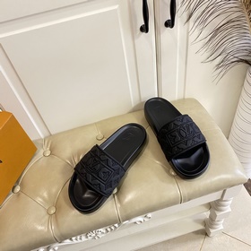 Новейшие мужские тапочки Louis Vuitton LV в ярких цветах, пользую