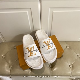 Новейшие мужские тапочки Louis Vuitton LV с 3D-печатным верхом, п