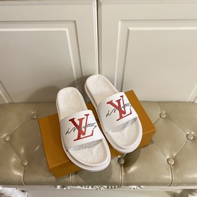 Новейшие мужские тапочки Louis Vuitton LV с 3D-печатным верхом, в