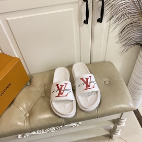 Новейшие мужские тапочки Louis Vuitton LV с 3D-печатным верхом, в