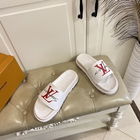 Новейшие мужские тапочки Louis Vuitton LV с 3D-печатным верхом, в