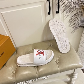 Новейшие мужские тапочки Louis Vuitton LV с 3D-печатным верхом, в