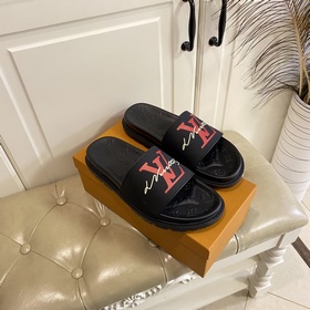 Новейшие мужские тапочки Louis Vuitton LV с 3D-печатным верхом, п