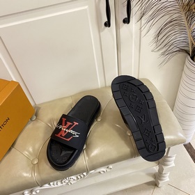 Новейшие мужские тапочки Louis Vuitton LV с 3D-печатным верхом, п