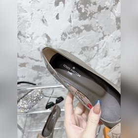 Lv 22 осенне-зимняя новинка — туфли с круглым носком и бантиком, 