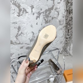 Lv 22 осенне-зимняя новинка — туфли с круглым носком и бантиком, 