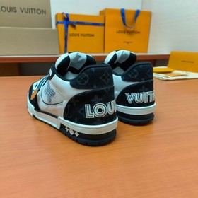 LV версия высшего качества Мода на LV Trainer Спортивные кроссовк