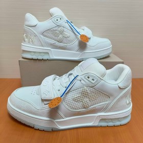 LV версия высшего качества Мода на LV Trainer Спортивные кроссовк