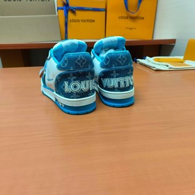 LV версия высшего качества Мода на LV Trainer Спортивные кроссовк