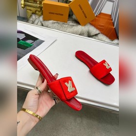 Плоская подошва Louis Vuitton (LV) Новые тапочки, одновременно по