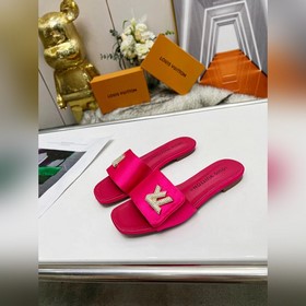 Плоская подошва Louis Vuitton (LV) Новые тапочки, одновременно по