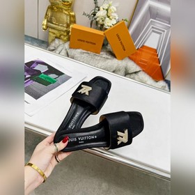 Плоская подошва Louis Vuitton (LV) Новые тапочки, одновременно пр