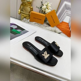 Плоская подошва Louis Vuitton (LV) Новые тапочки, одновременно пр