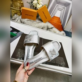 Плоская подошва Louis Vuitton (LV) Новые тапочки, одновременно по