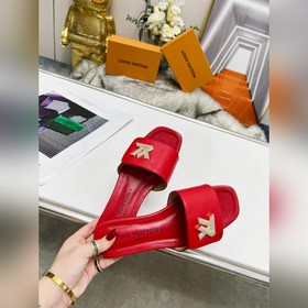 Плоская подошва Louis Vuitton (LV) Новые тапочки, одновременно по