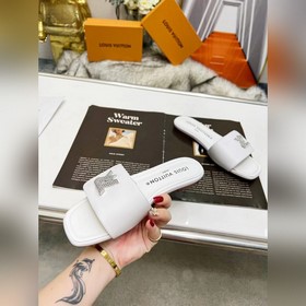 Плоская подошва Louis Vuitton (LV) Новые тапочки, одновременно по