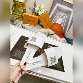 Плоская подошва Louis Vuitton (LV) Новые тапочки, одновременно по