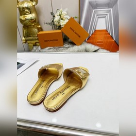 Плоская подошва Louis Vuitton (LV) Новые тапочки, одновременно по