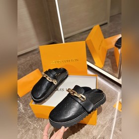 LV высококачественные ранневесенние тапочки для пар, оригинал при